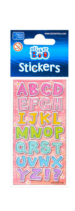 Stickervel Letters