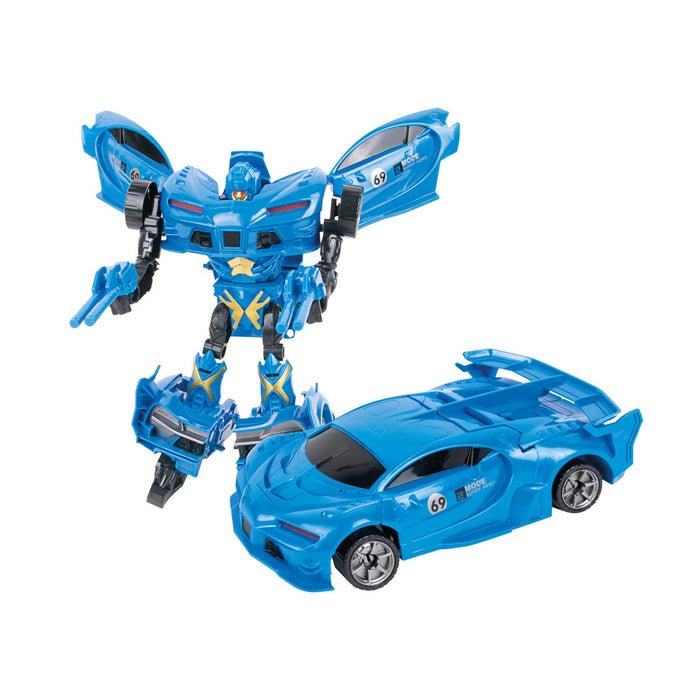 Roboforces Veranderrobot - Auto Blauw