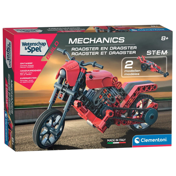 Clementoni Wetenschap & Spel Mechanica - Roadster 2in1