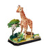 Cubic Fun 3d Puzzel Giraffe inhoud