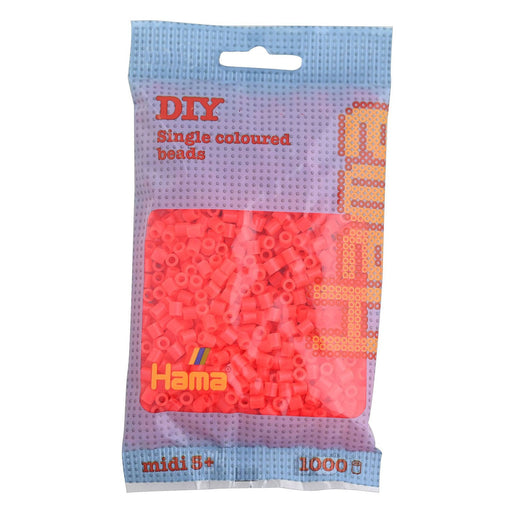 Hama Strijkkralen - Rood Neon (035) 1000st