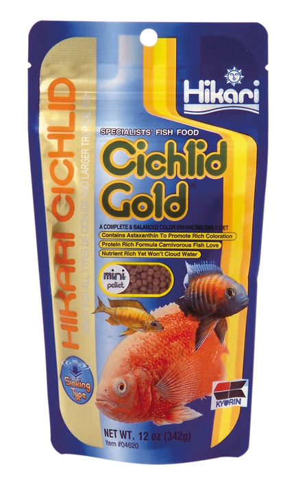 Hikari Sinking Cichlid Gold Mini 342 gram / Cichliden Vissenvoer