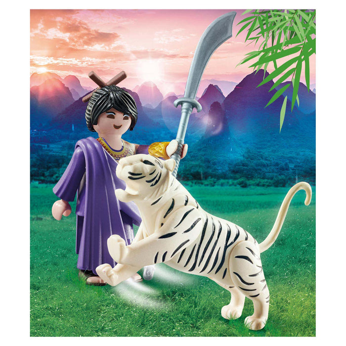 Playmobil Specials Aziatische Vechter met Tijger