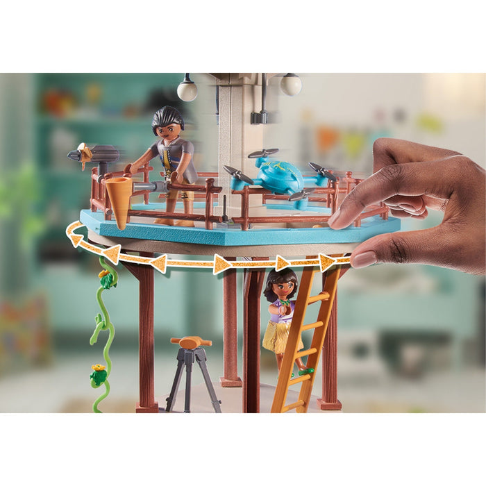 Playmobil Wiltopia Onderzoeksstation met Kompas 71008