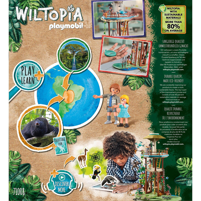 Playmobil Wiltopia Onderzoeksstation met Kompas 71008