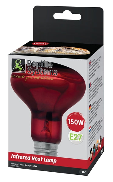 Reptile Infrared Heat Lamp 150 watt