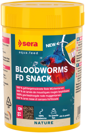 Sera Bloodworms FD Snack - Vissenvoer
