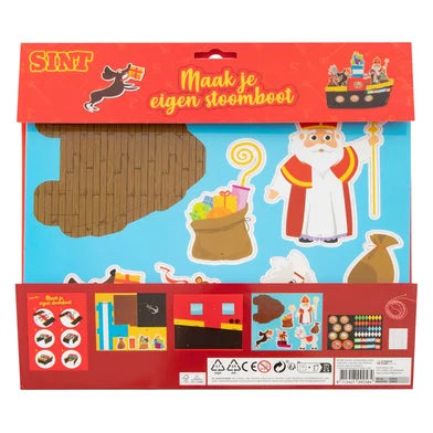 Sinterklaas Knutselset - Maak je eigen Stoomboot