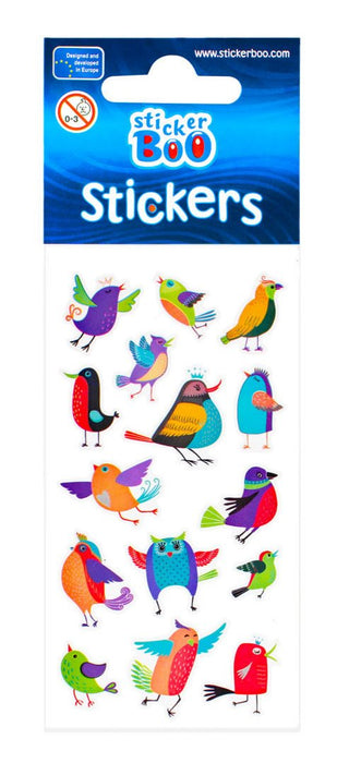 Stickervel Vogels