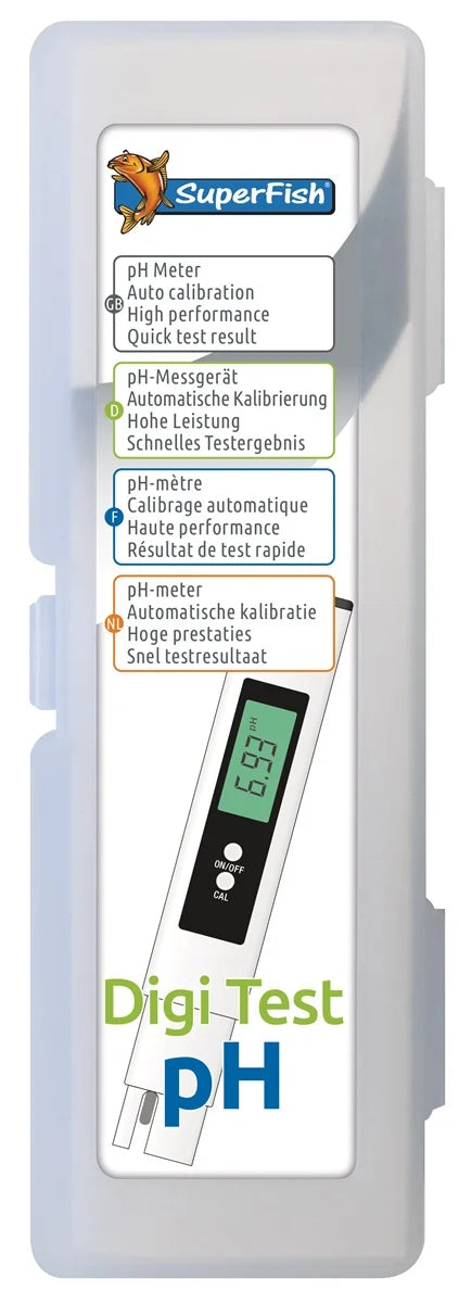 SuperFish Digitale test pH Case