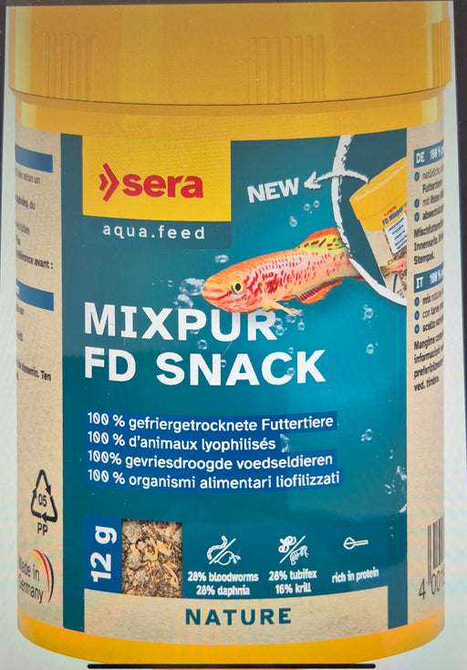 sera Mixpur FD Snack Temp Picture