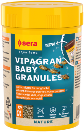 Sera Vipagran Baby Granules 100 ml - Vissenvoer