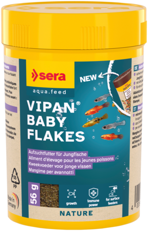 Sera Vipan Baby Flakes 100 ml - Vissenvoer