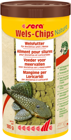 Sera Wels-Chips Nature 1000 ml