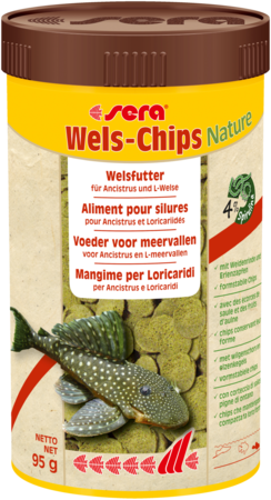 Sera Wels-Chips Nature 250 ml